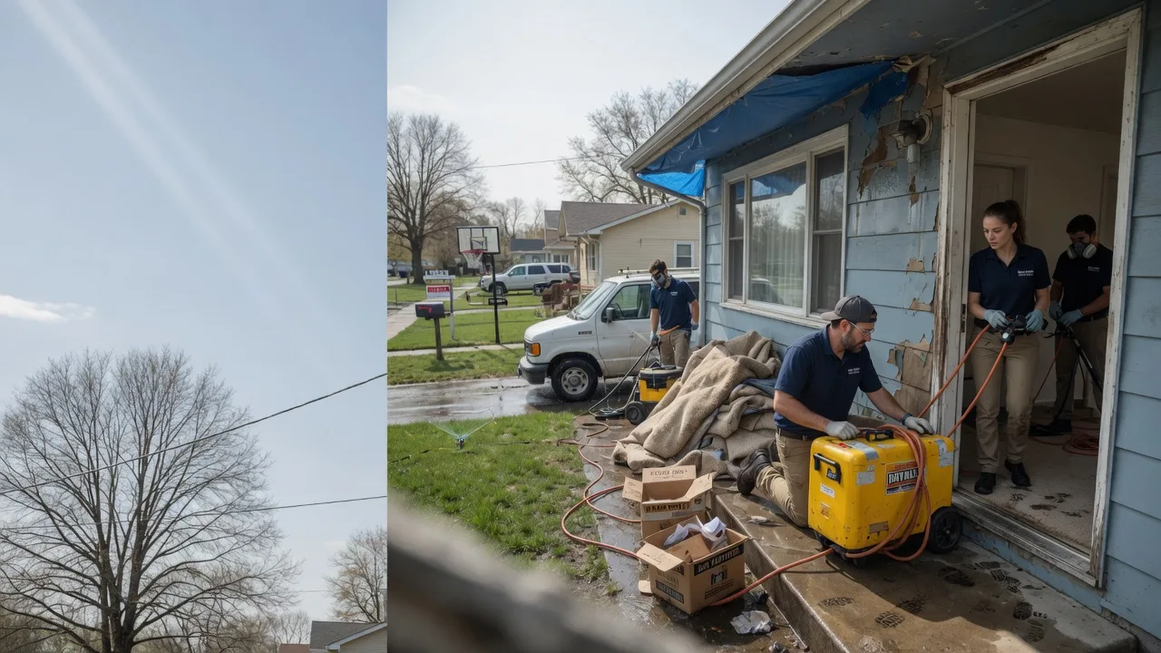 Basement Flood Cleanup in Clearwater, MN near me